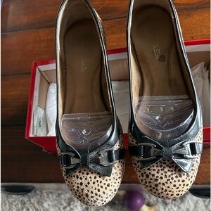 Spotted Tan dress shoe